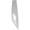 Ekena Millwork 3 1/2-in. W x 6-in. D x 18-in. H Traditional Architectural Grade PVC Knee Brace BRCP035X06X18TRA - alternate 2